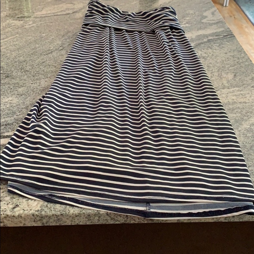 Stripped Maxi Skirt